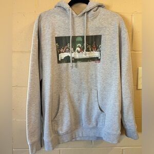 Men's Last Supper Hoodie by Full Send in Size Large